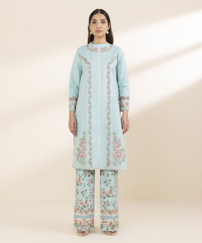 2 Piece - Embroidered Lawn Suit