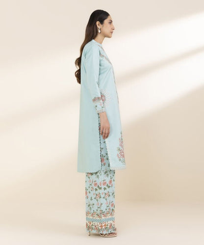2 Piece - Embroidered Lawn Suit
