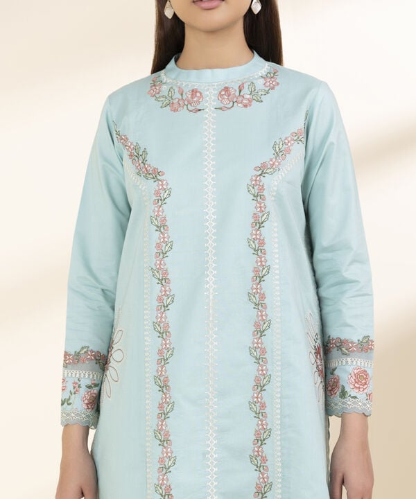 2 Piece - Embroidered Lawn Suit