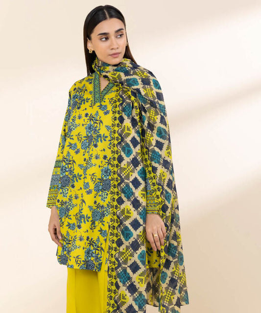 2 Piece - Embroidered Lawn Suit
