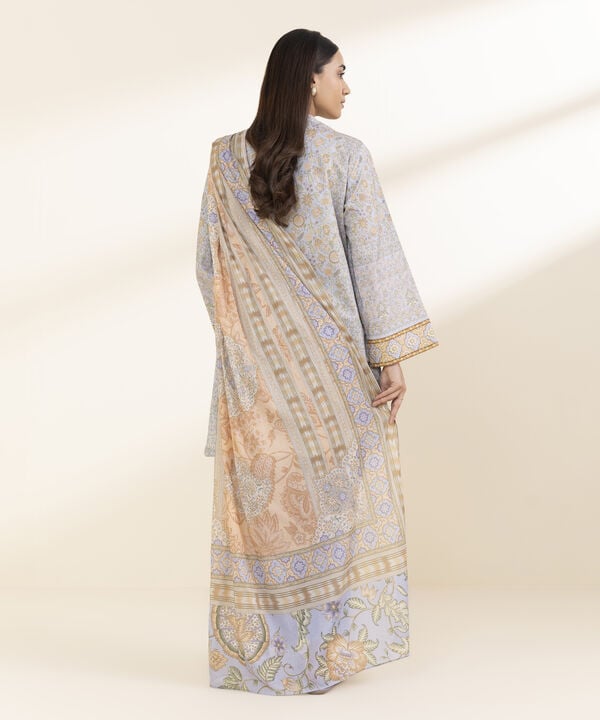 3 Piece - Printed Lawn Suit