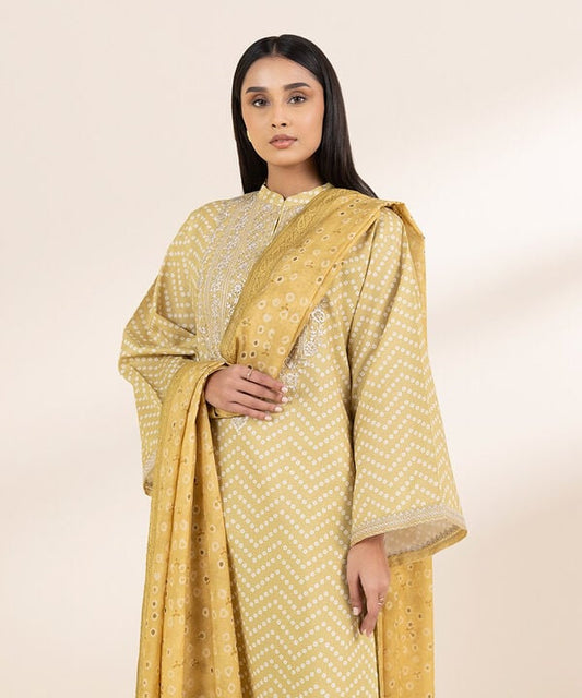 3 Piece - Embroidered Lawn Suit