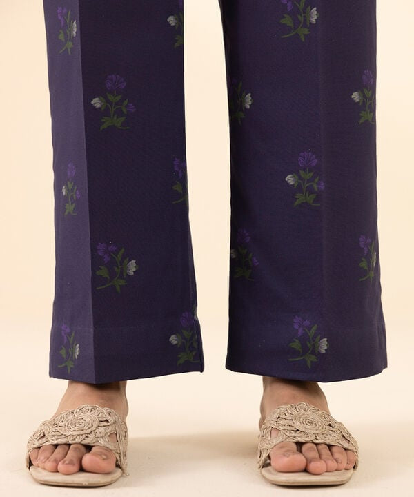 3 Piece - Printed Zari Lawn Suit
