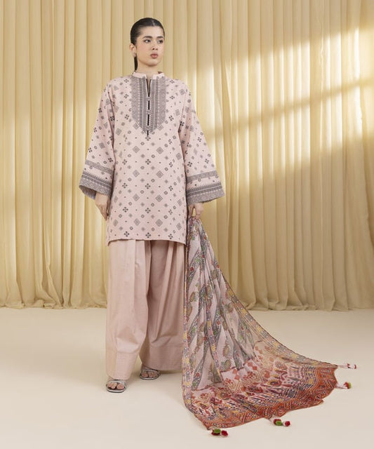 3 Piece - Jacquard Suit