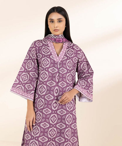 3 Piece - Printed Lawn Suit