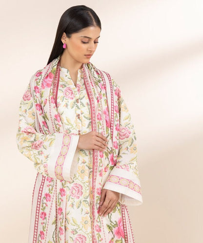 3 Piece - Printed Lawn Suit