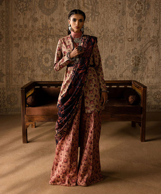 3 PIECE - PRINTED KHADDAR SUIT